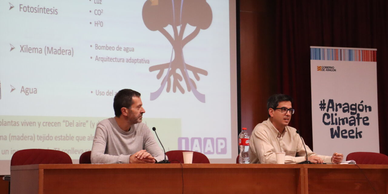 El reto del sector agrario frente al cambio climático centra la primera jornada de la IV Aragón Climate Week