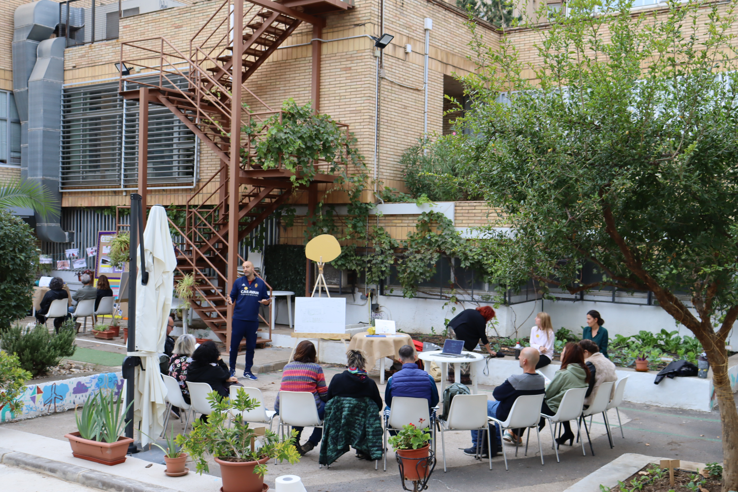 Imagen de una edición anterior de Patios X el Clima